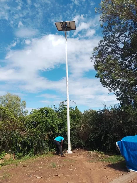 Abuja Airport International OEM Case Smart Solar Street Lights