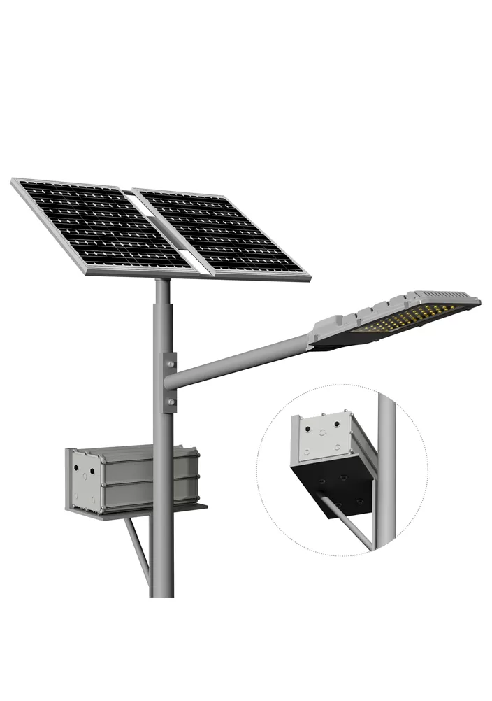 Solar Street Lus cum Gel Batria